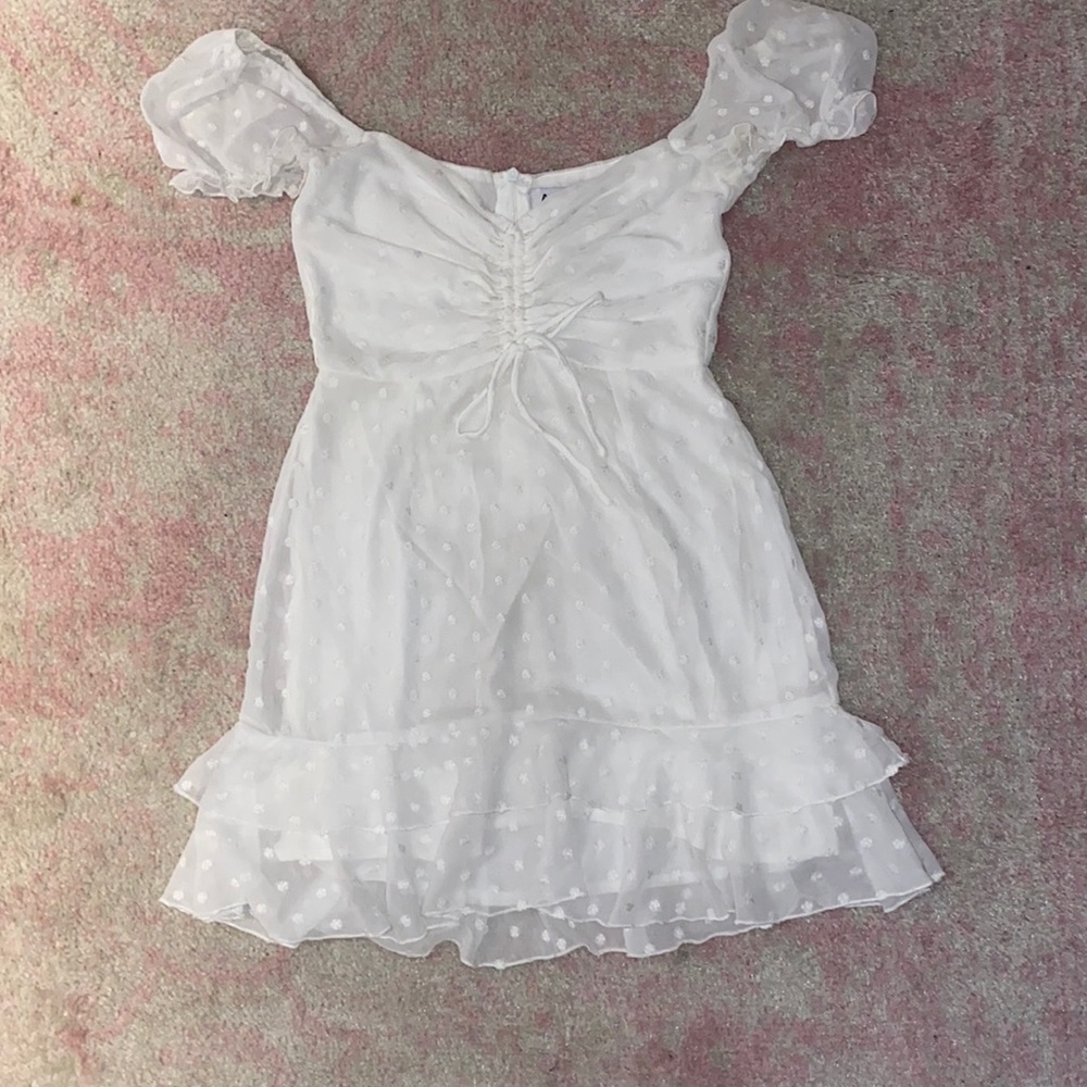 White dress